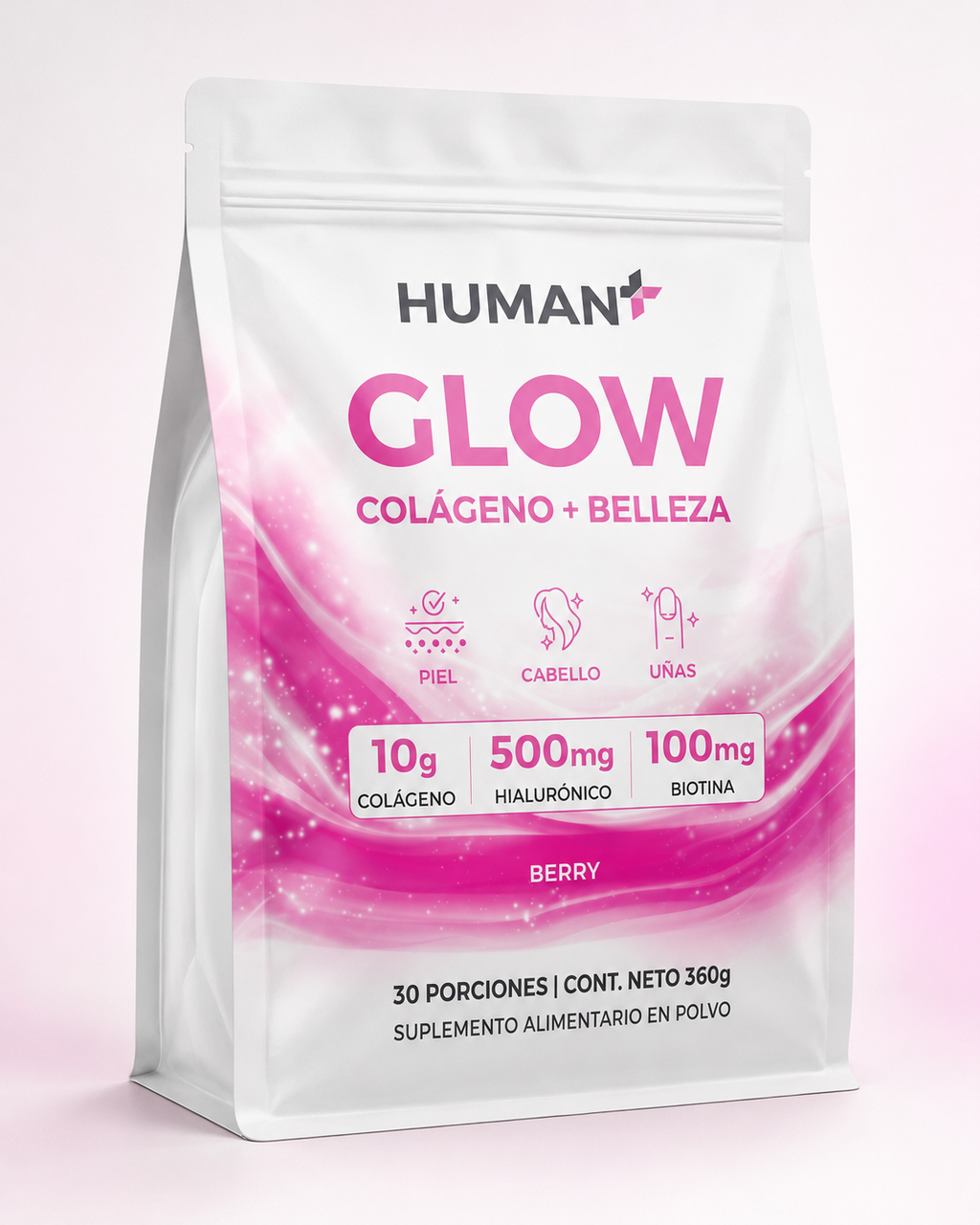 Human Glow | Colágeno + Belleza 360 g